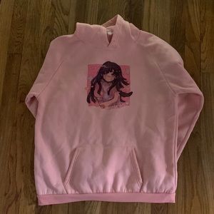 Danganronpa Mikan Tsumiki Bright Pink Sweatshirt